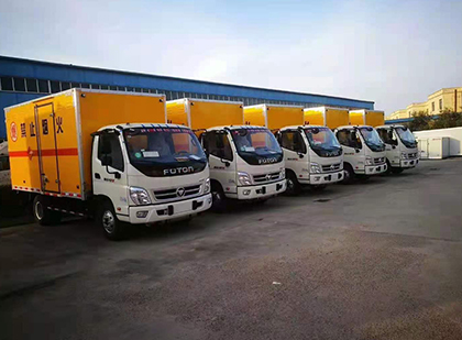 西工爆破器材运输车